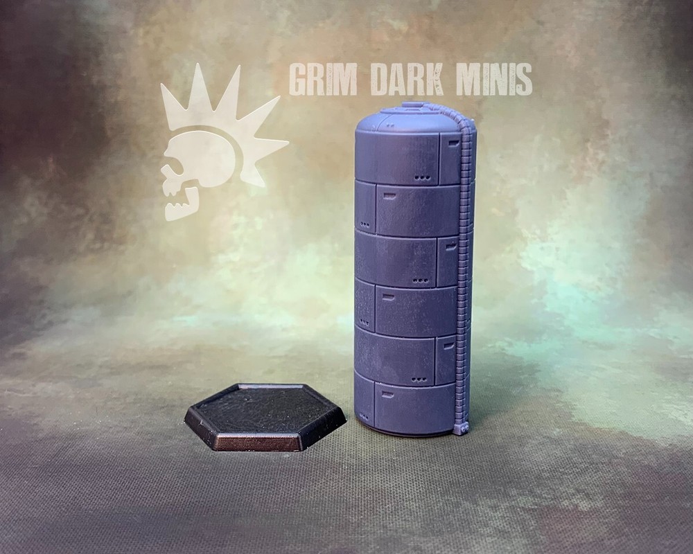 Battletech CGL Scale Terrain - Large Storage Tank