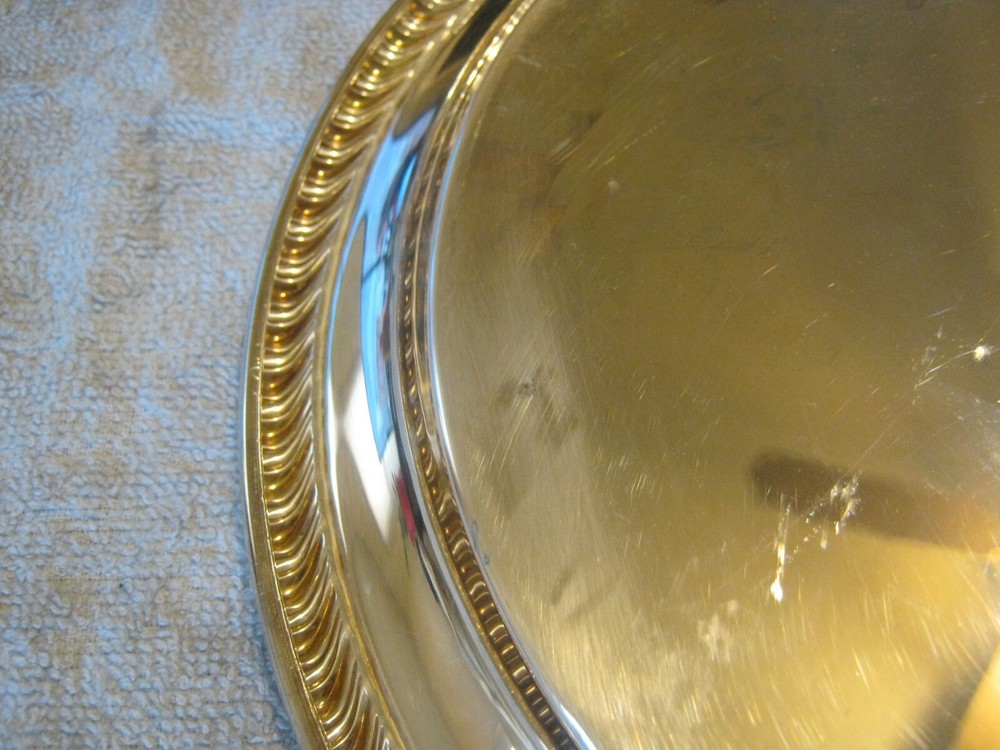 WM Rogers 10 1/4" Silverplate Serving Tray (MW-61-4)