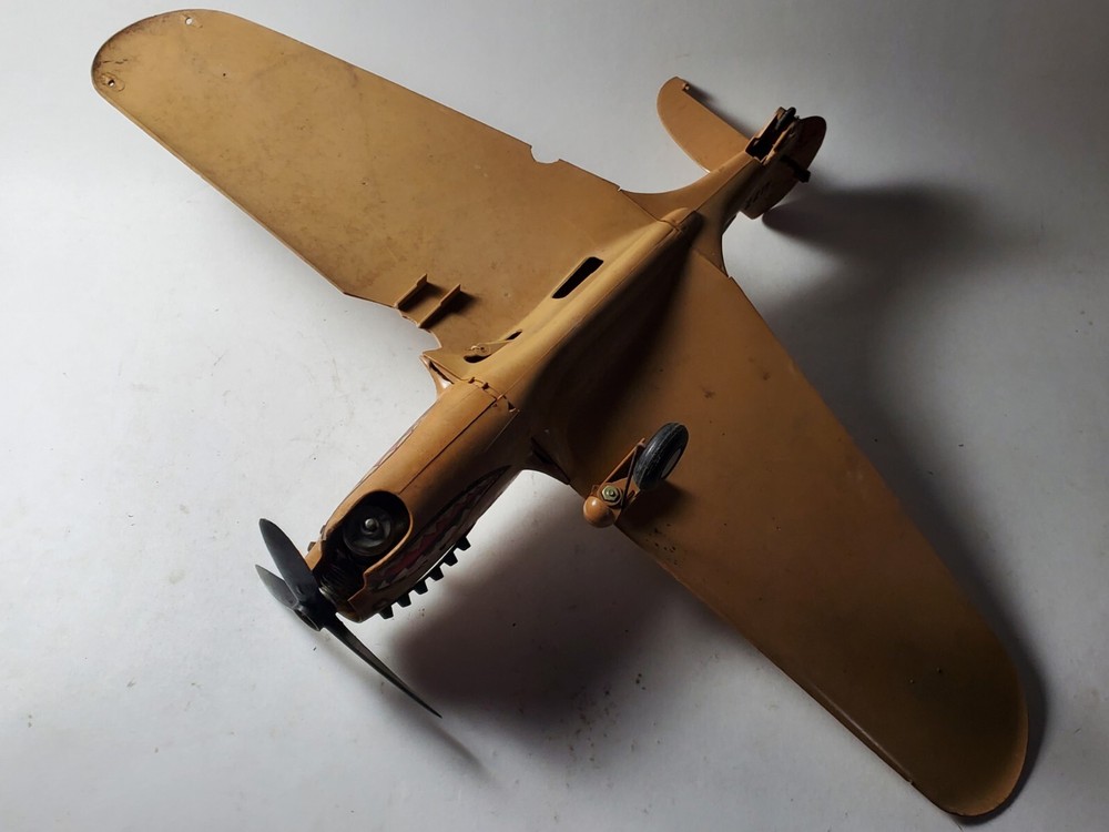Cox Thimble Drome P-40 Warhawk Flying Tiger WWII Tether Plane .049 Control Line