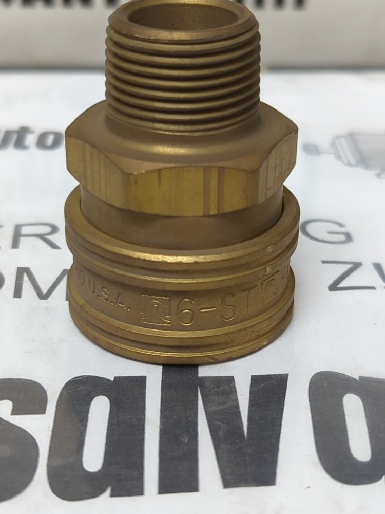HANSEN,6-ST,QUICK CONNECT COUPLING NOS