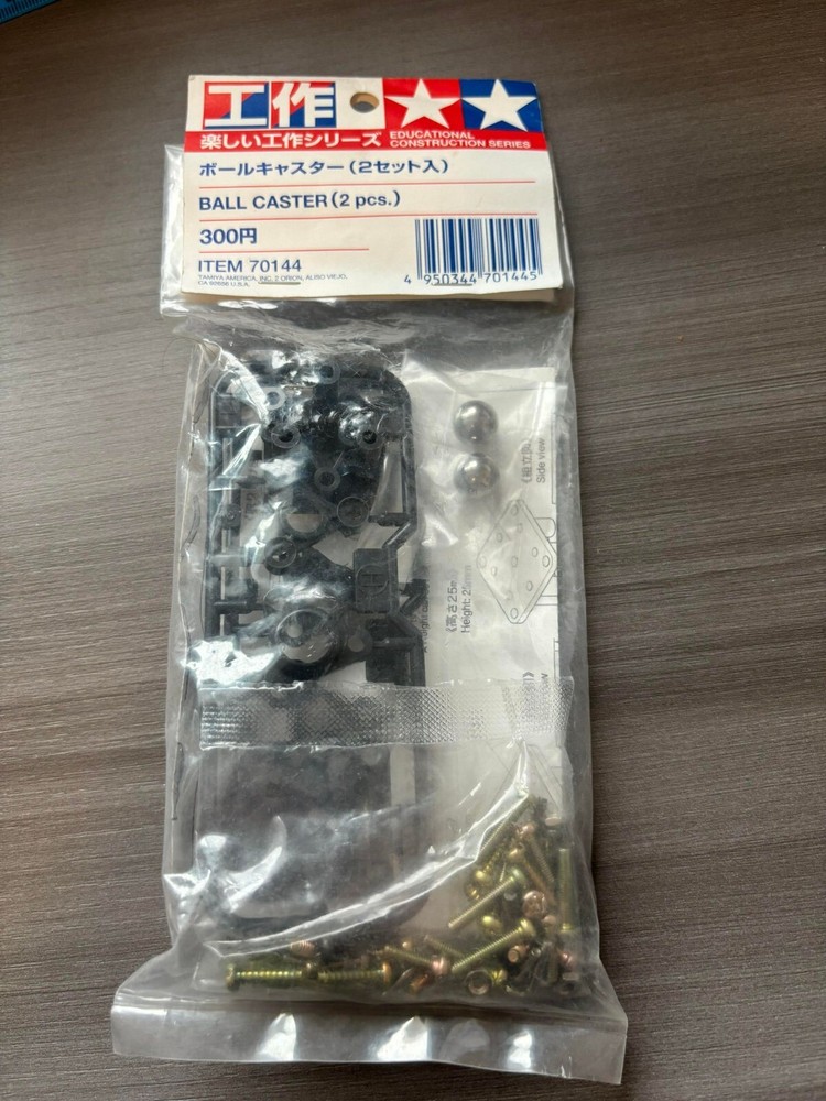 TAMIYA 70144 Dynamic Model Educational Ball Caster (2pcs)