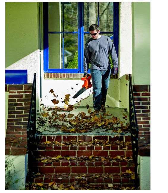 Electric Leaf Blower, 7-Amp