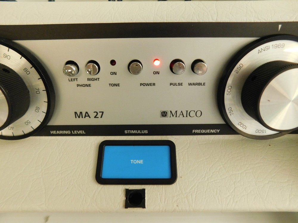 MAICO MODEL MA 27 AUDIOMETER (SBS8)