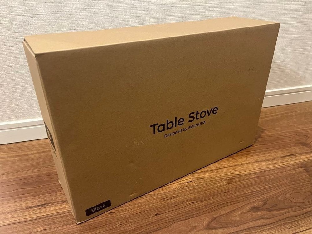 BALMUDA Table Stove Black KGS01JP BK JP  NEW MODEL