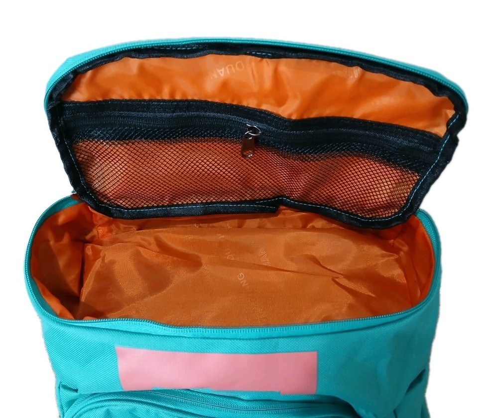 Duang Large Capacity Teal Hiking Backpack