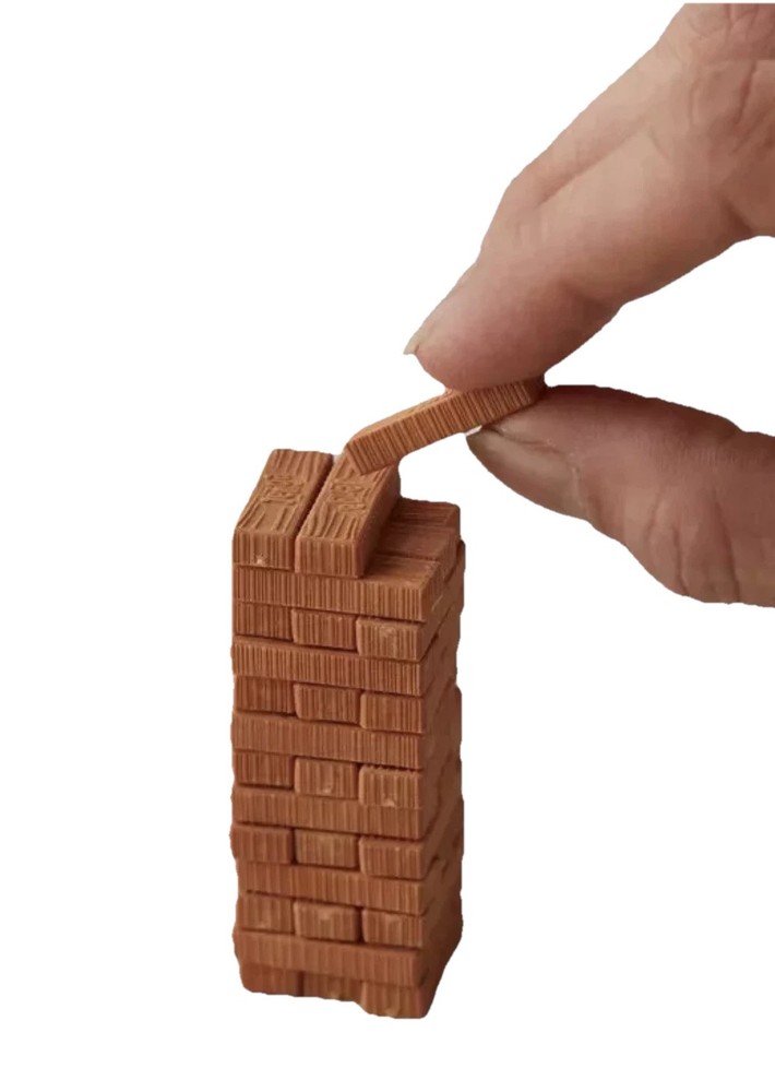 World's Smallest Jenga Game