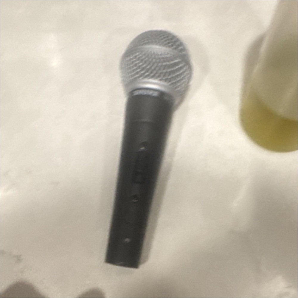 Shure SM85 Microphone Black Silver