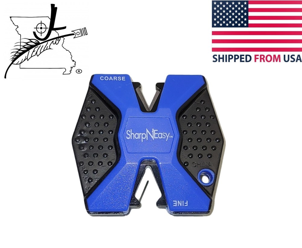 SharpNEasy Ceramic Pull Through Knife Sharpener Sharpen Knives Course & Fine
