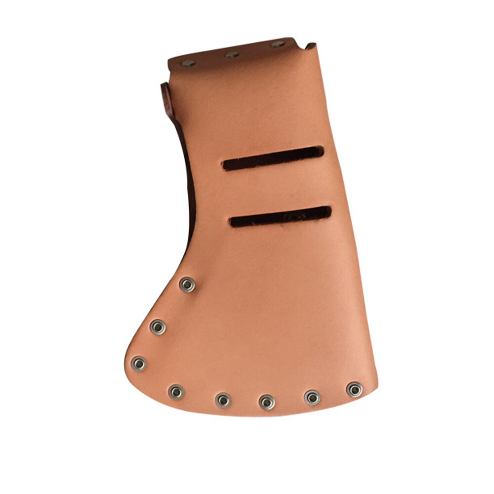 1pc Adjustable Leather Hatchet Sheath Leather Hatchet Blades Cover Durable Axe S