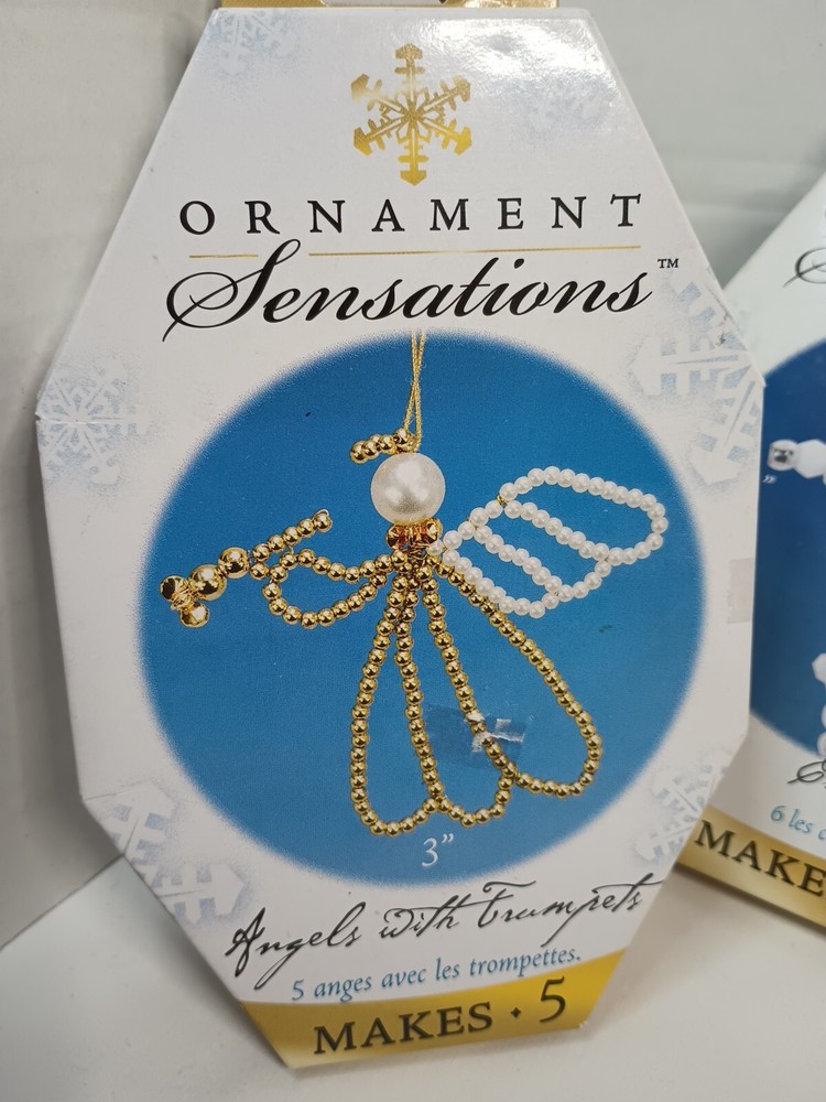 Sensations Beaded Christmas Ornament Kit Choice New Package Damage