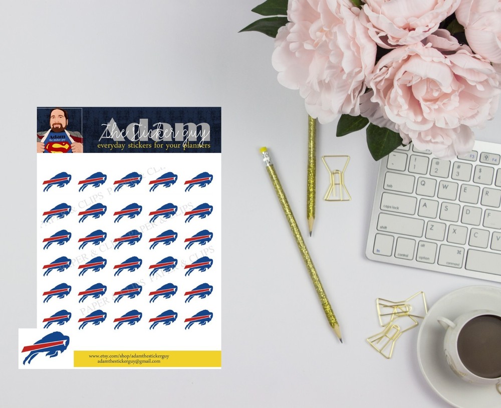 Buffalo Bills Planner Stickers
