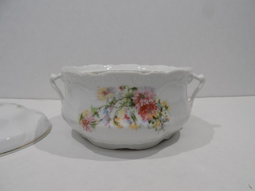 Antique Porcelain Haviland Bone Dish Partial Set