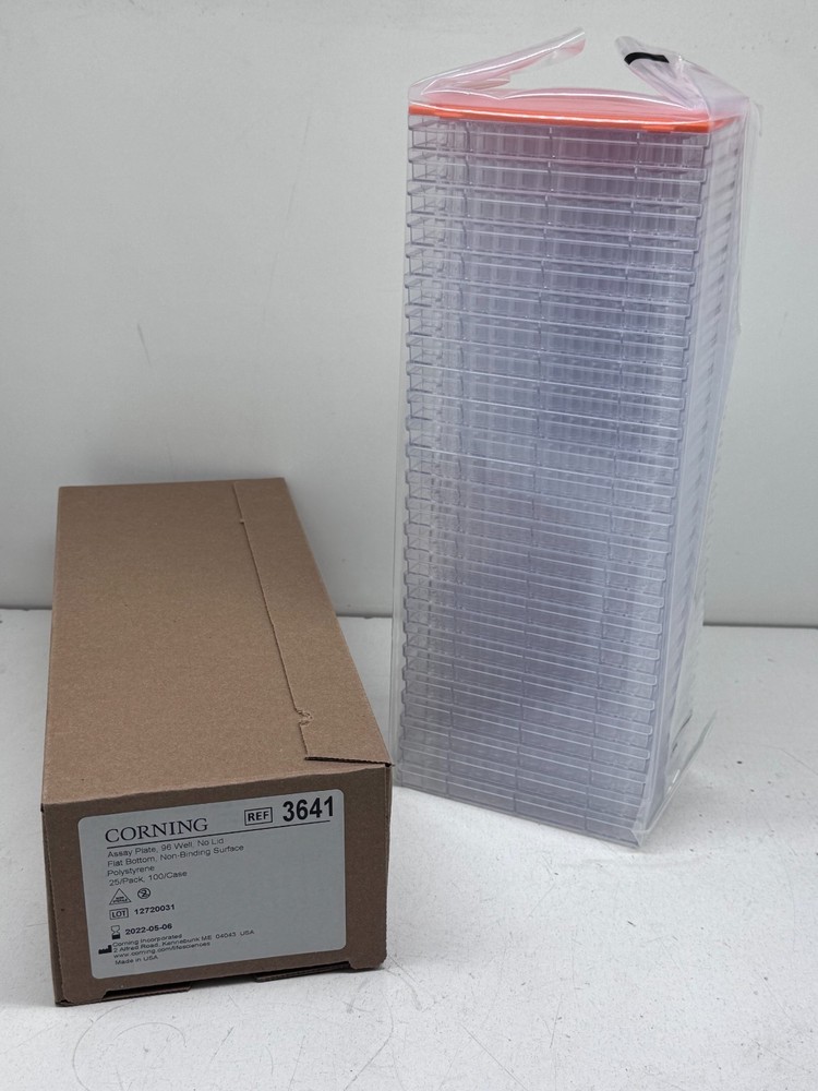 (25-Pack) Corning 3641 Flat Bottom NBS Microplate Assay Plate ~EXPIRED~