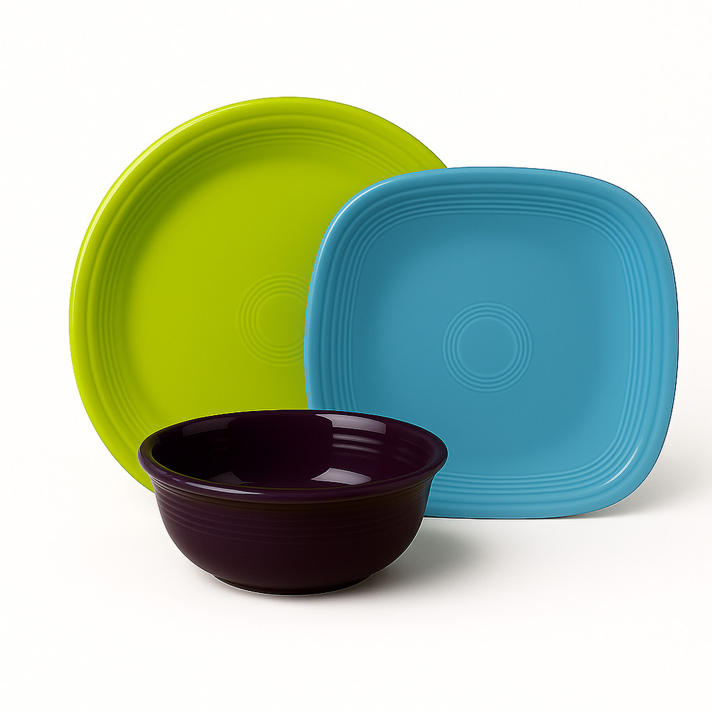 Fiesta 3-Piece Classic Dinnerware Set