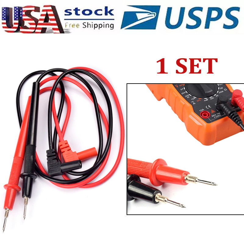 Digital Multimeter Meter Probe Wire Cable High Quality Test Leads Universal
