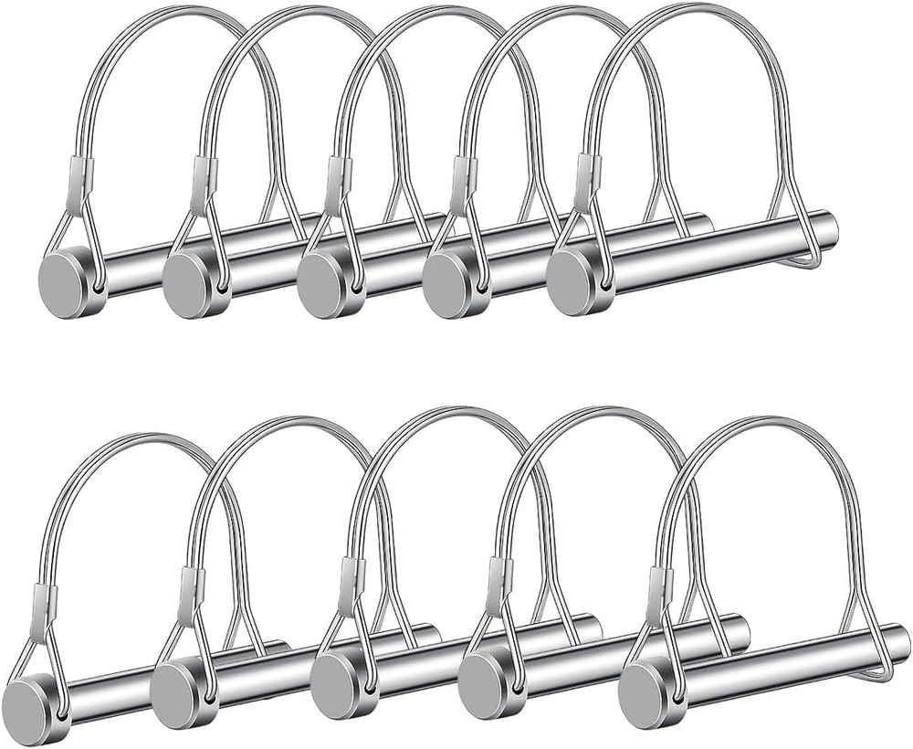 Trailer Locking Pins,Hincell 10pcs Arched Pto Pin Shaft