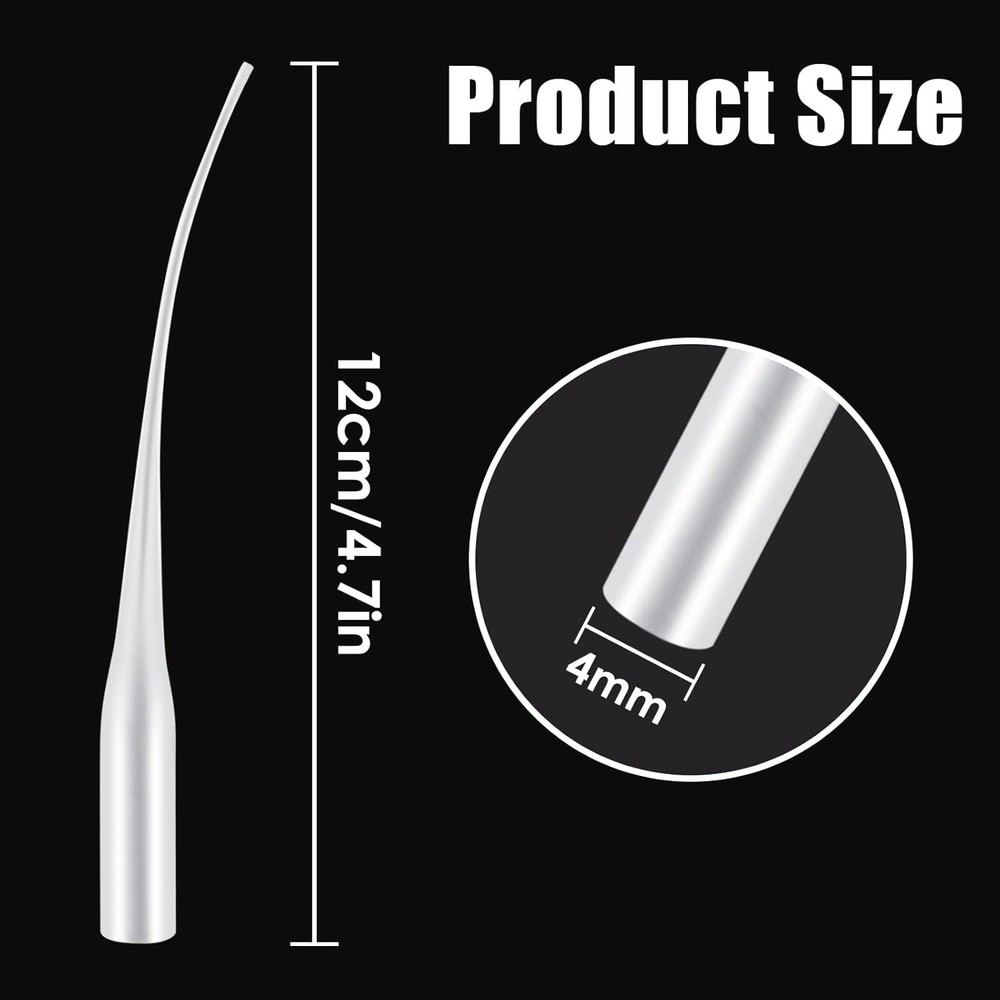 100 Pcs Plastic Glue Tips Glue Micro-Tips Applicator Tips Glue Tip Extender Prec