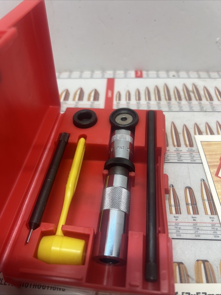 VTG LEE LOADER COMPLETE RELOADING TOOL 7X57 MAUSER & GUIDES REAL NICE