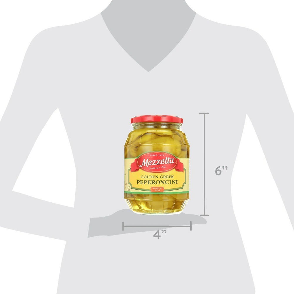 Golden Greek Peperoncini, 32 fl oz Jar