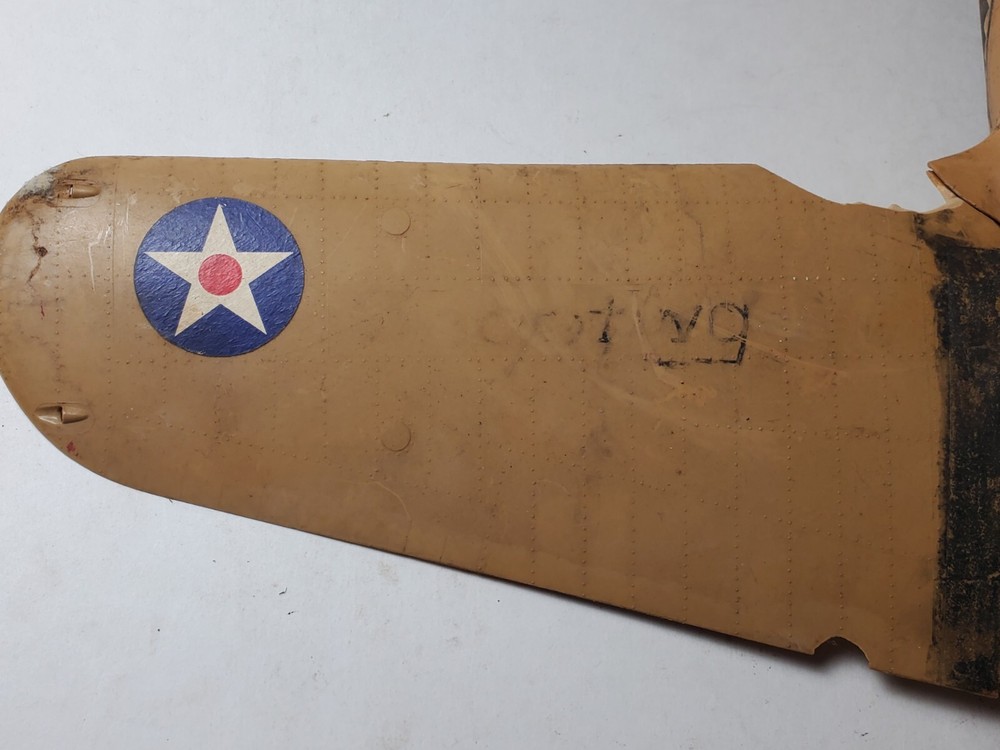 Cox Thimble Drome P-40 Warhawk Flying Tiger WWII Tether Plane .049 Control Line
