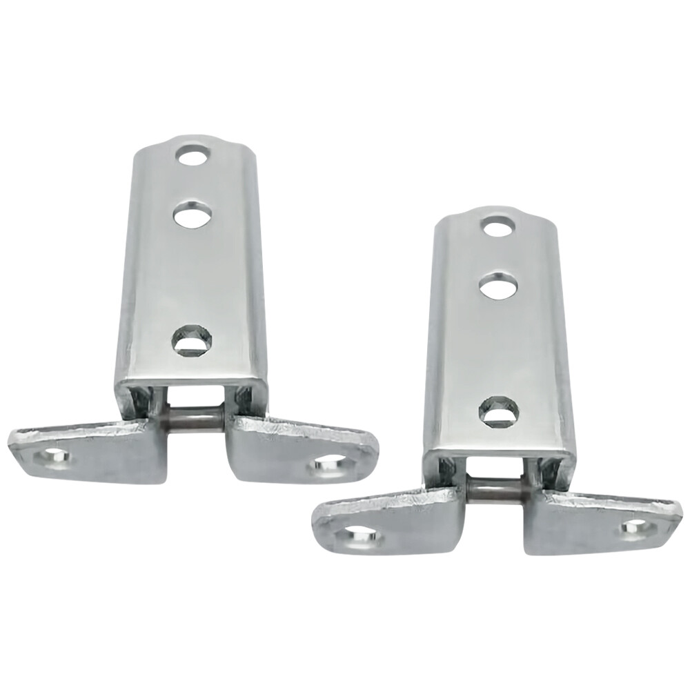 2Pcs Door Hinge Upper Front Left & Right Side For 2007 2008 2009-2020 Outlander