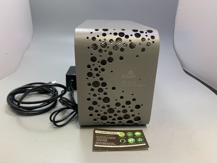 ioSafe SOLO G3 Desktop External Storage 2TB HDD Fireproof/ Waterproof