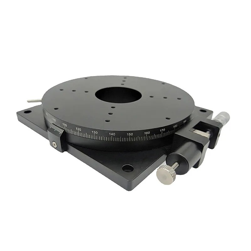 Manual Rotary Table Hollow Rotary Table Micro-adjustable 360 Degree Rotary Table