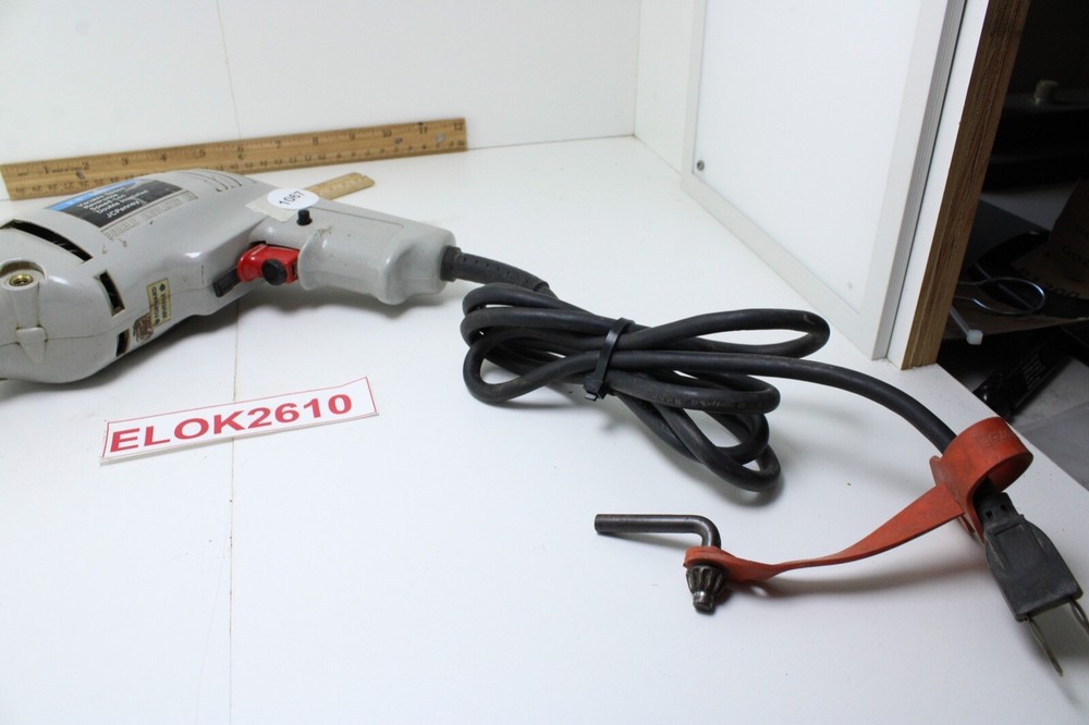 JC Penney 4920E 3/8" USA Single Speed Drill Tested