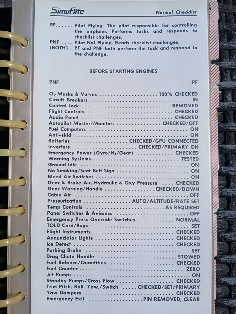 Learjet 55 Operating Handbook - Simuflite