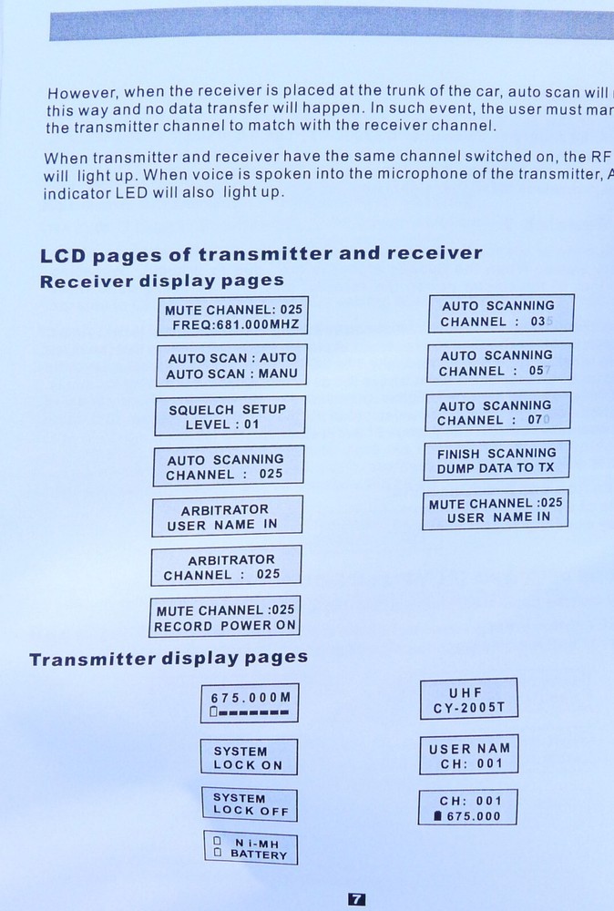 Panasonics Arbitrator Wireless UHF Transmitter + Receiver Microphone System