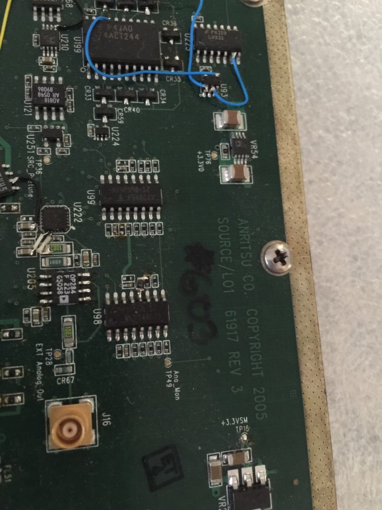 Anritsu Source/LO1 Module - 61917 Board ZF-63520603 Vector Analyzer Options