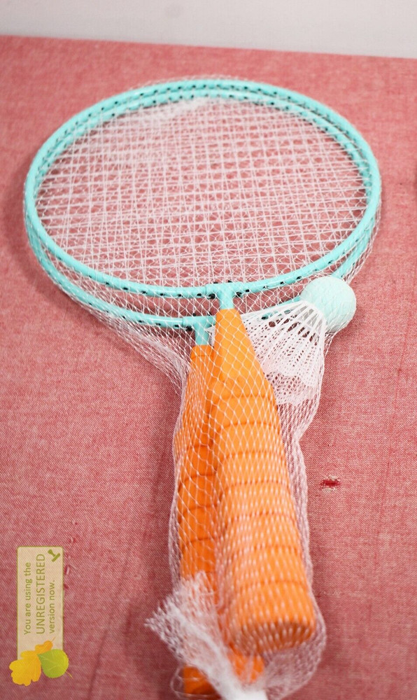 Sun Squad Badminton Set Orange Handle