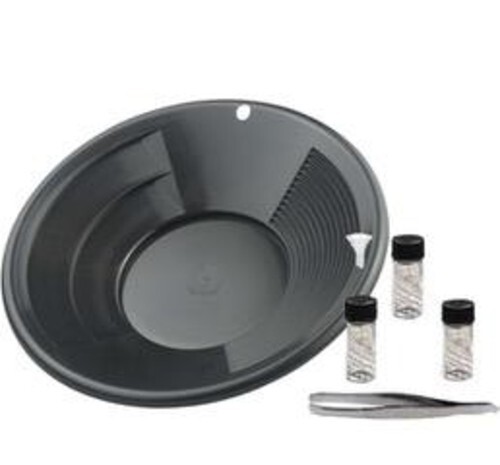 Sluice Monkey 10" Black Gold Pan Panning Kit Special!!