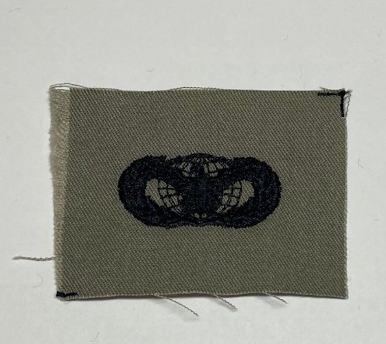 USAF Air Force Security Forces ABU Sew-On Basic Badge, New