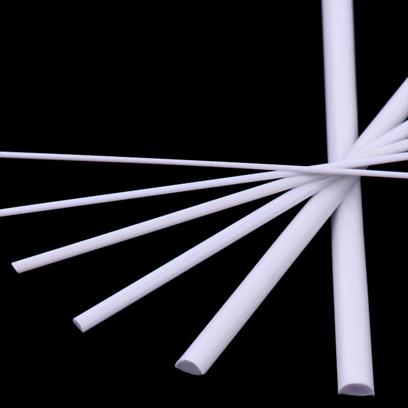 ABS Styrene Half Round Bar Section Architecture Model Making Strips 2mm to 8mm