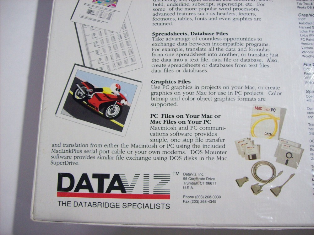 Mac Link Plus PC Version 6: Mac and PC File Exchange Software