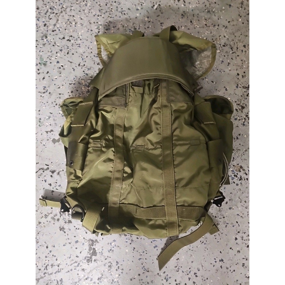 USGI Large ALICE Field Pack No Frame Complete Combat Backpack Rucksack Green