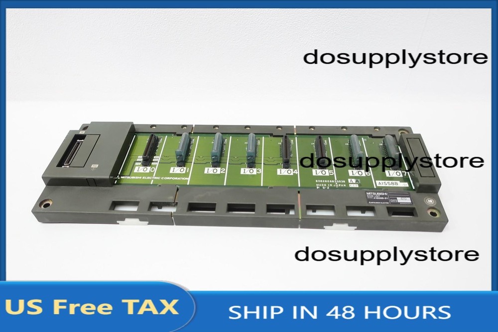 Mitsubishi A1S58B-S1 Base Unit Module 7 I/o