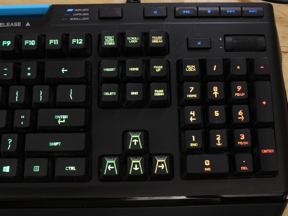 Logitech G910 Orion Spectrum Mechanical Replacement KEY CAP ONLY Keyboard