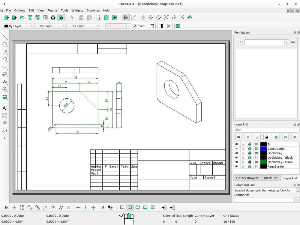 New Libre Cad 2D - Computer Aided Design CAD Software Package for Mac OS 2026