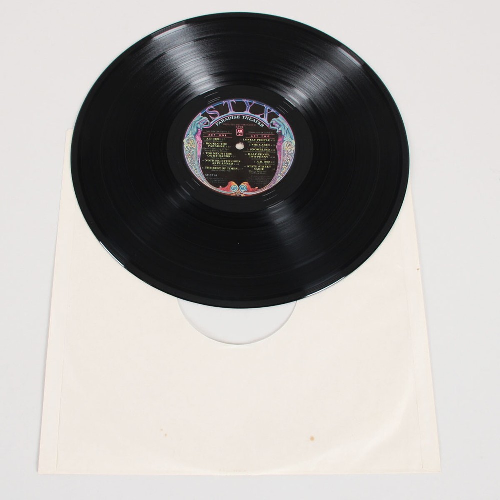 Dennis DeYoung Signed Record Album Styx - COA JSA