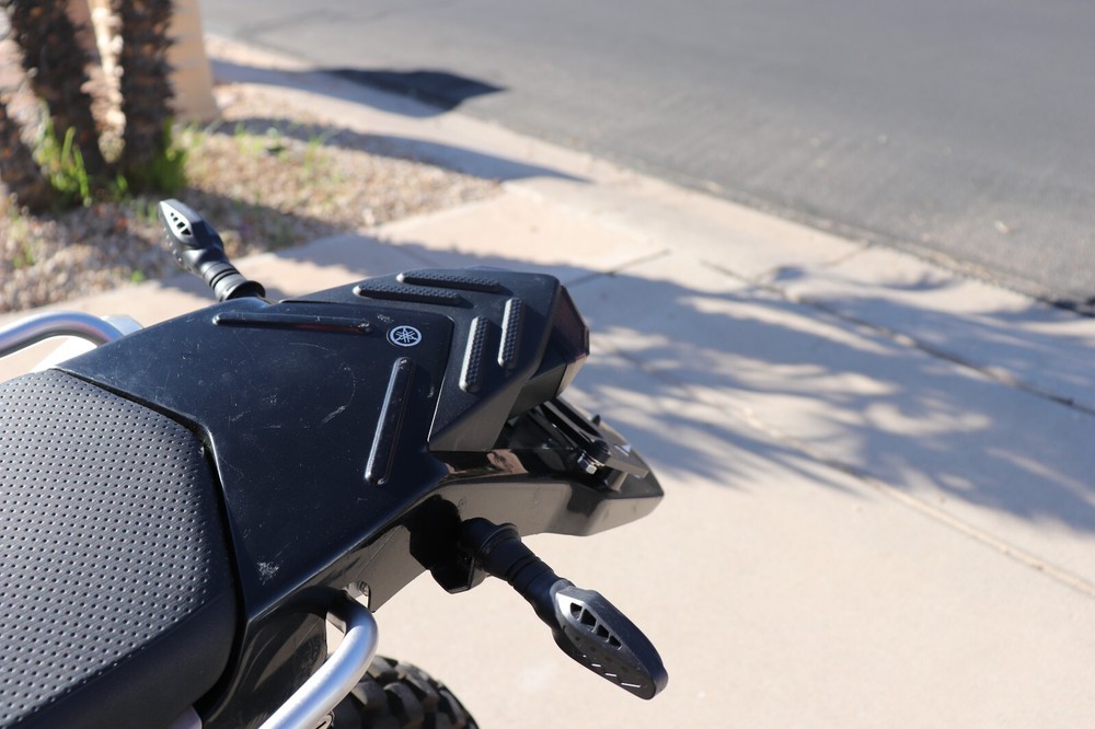 Yamaha XT250 Tail Light Adapter and License Plate Bracket - For DRC Edge 2