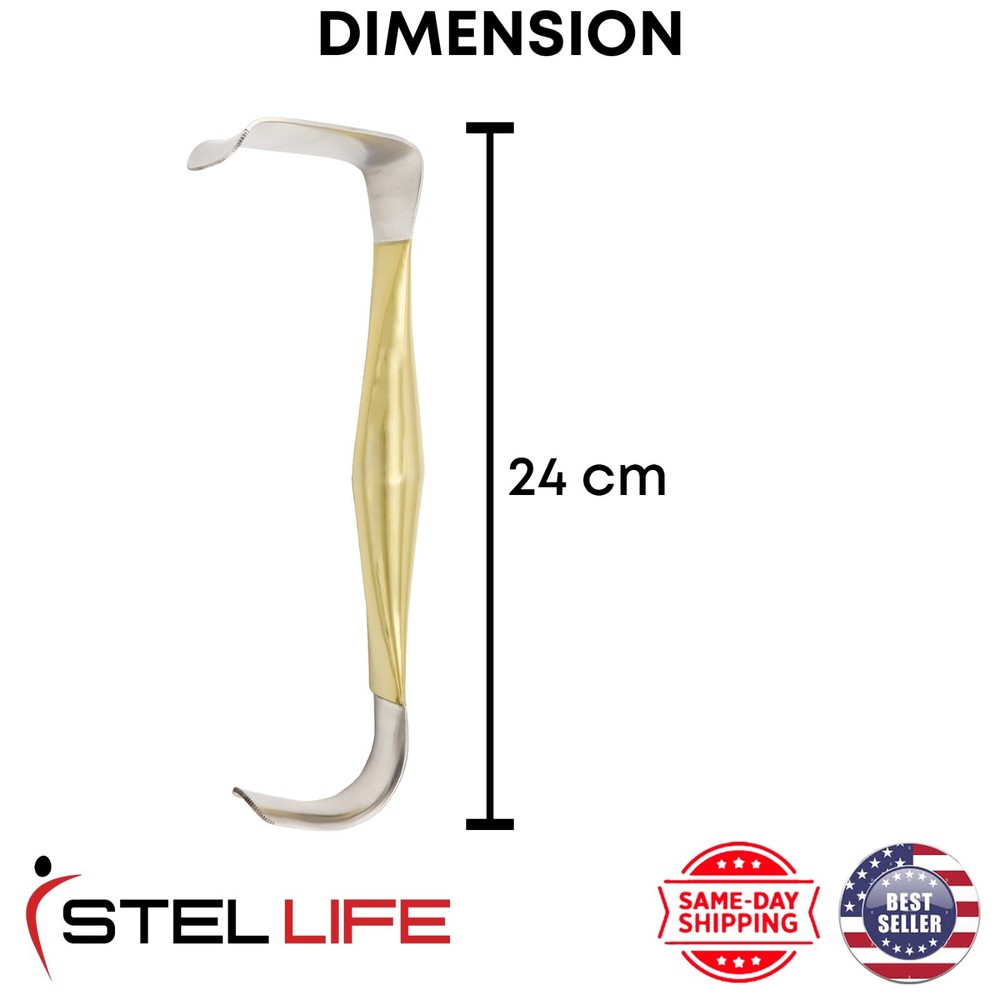 Breast Retractor Transauxillary Augmentation 31cm Double Ended Plastic Surgery