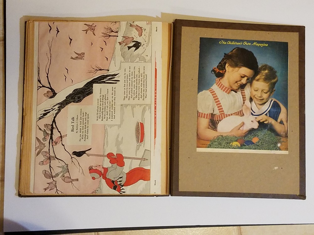 Vintage WW2 Era Scrapbook, Uncle Sam, Plane, Eagle, Ship, Cannon