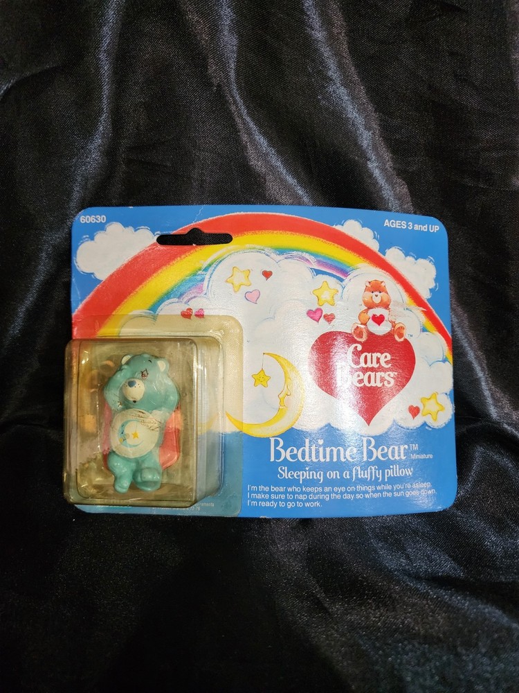 Care Bears 'Bedtime Bear' Miniature 1984 Kenner