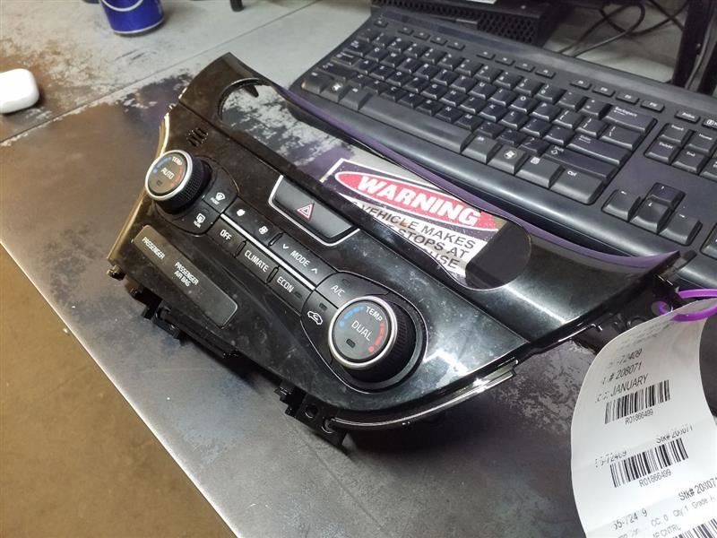 Temperature Control Automatic Temperature Control Fits 14-16 OPTIMA 1866499