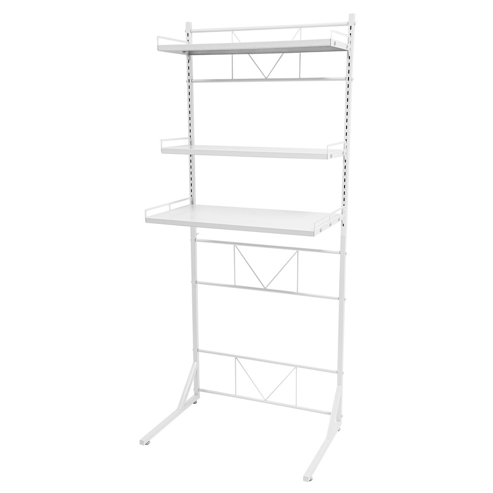 3-tier Washing Machine Shelf Multi-functional Laundry Storage Shelf Space Saving