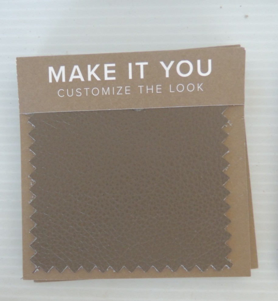 Italian small Leather samples, 10 different colors 40 pc all 3 1/2"