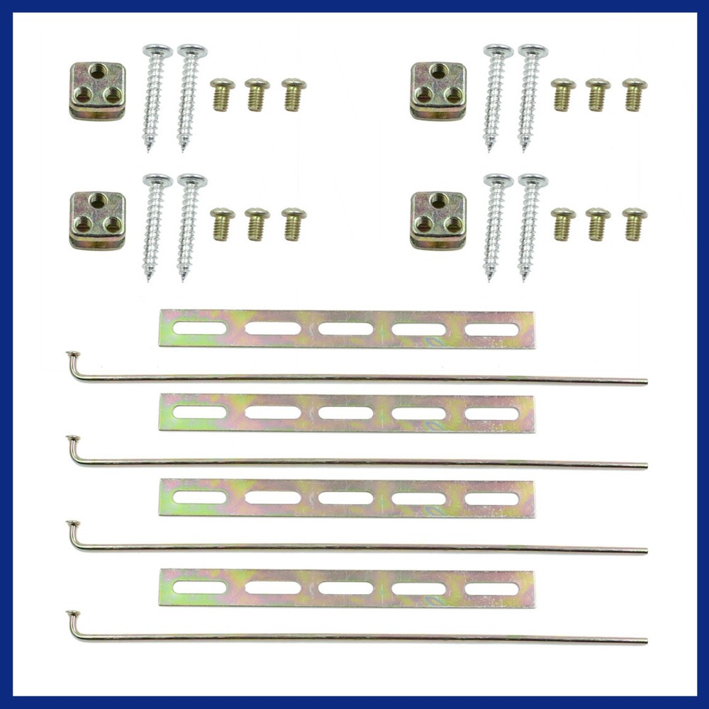 4 Doors Car Central Lock Locking Keyless Entry System Kit with Remotes 12V