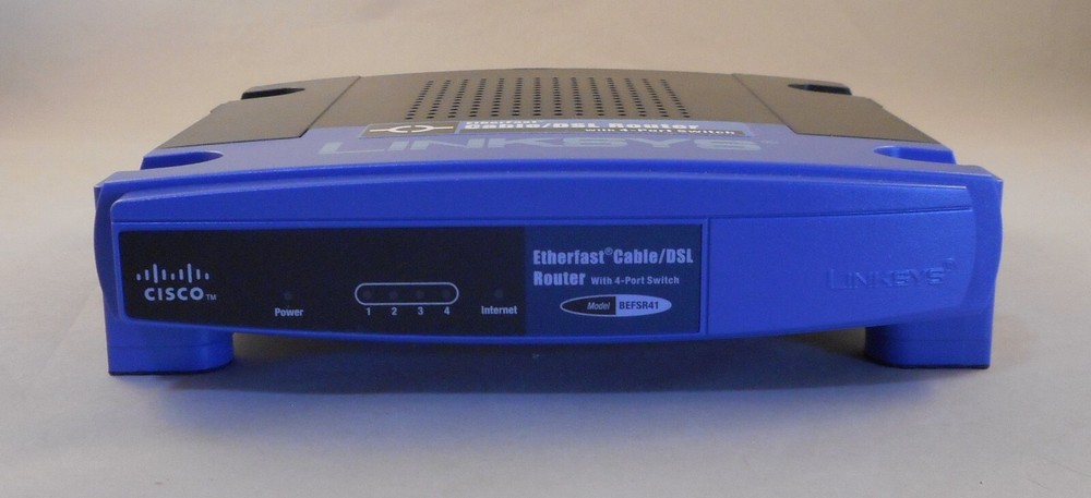 Linksys BEFSR41 EtherFast Cable/DSL Router with 4-Port Switch